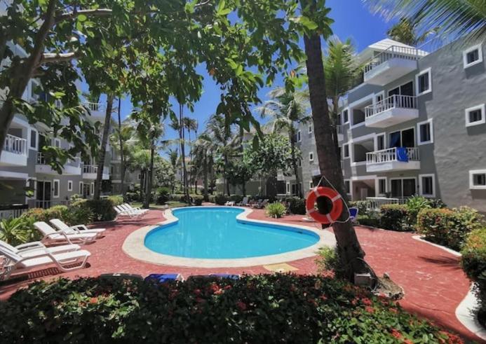 Caribbean Studios Tropicana With Pool - Playa Los Corales Punta Cana Exterior photo